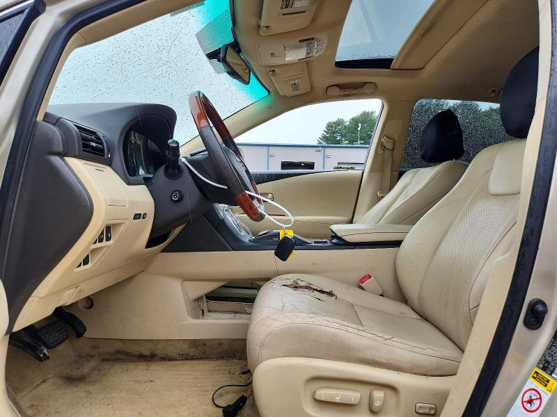 2011 Lexus Rx 450h VIN JTJBC1BA2B2420701 COPART salvage auction — FRONT END, MA - CERT OF TITLE-RECONSTRCTD COLL, sold $2,250 on 2026-07-13 (photo 7)