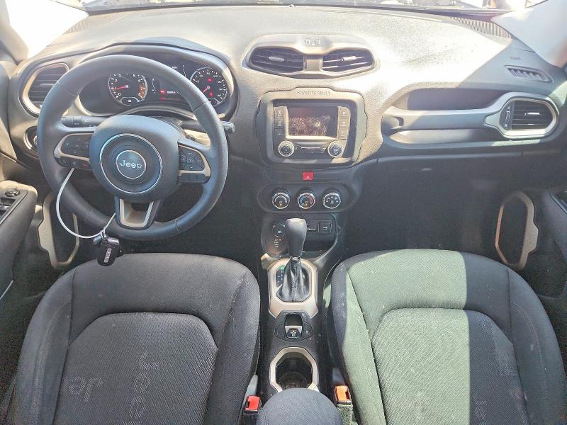 2017 Jeep Renegade VIN ZACCJBAB2HPG16021 COPART salvage auction — HAIL, Co - Certificate Of Title, sold $5,600 on 2026-08-17 (photo 8)