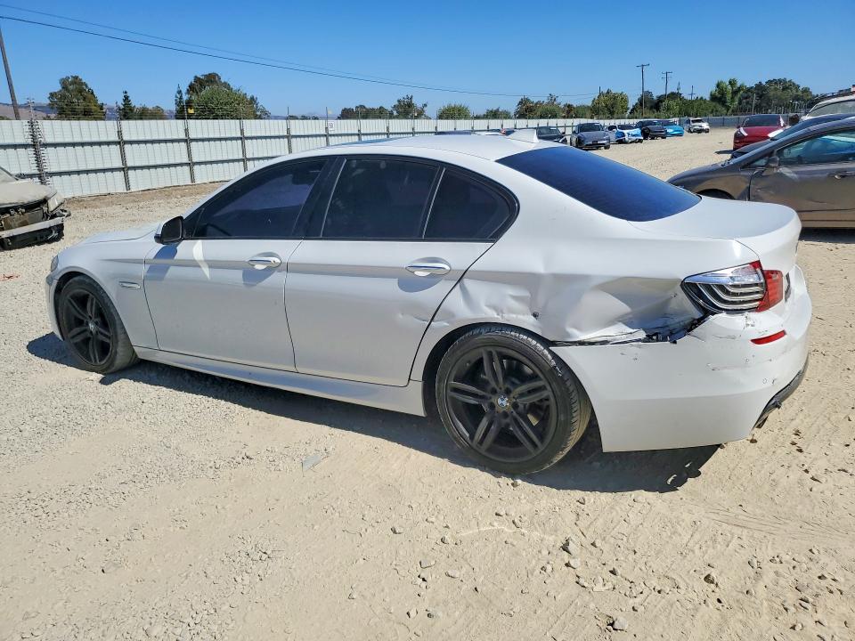2016 BMW 5er VIN WBA5B1C57GG133379 COPART salvage auction — REAR END, Ca - Salvage Certificate, sold $2,450 on 2026-08-06 (photo 2)