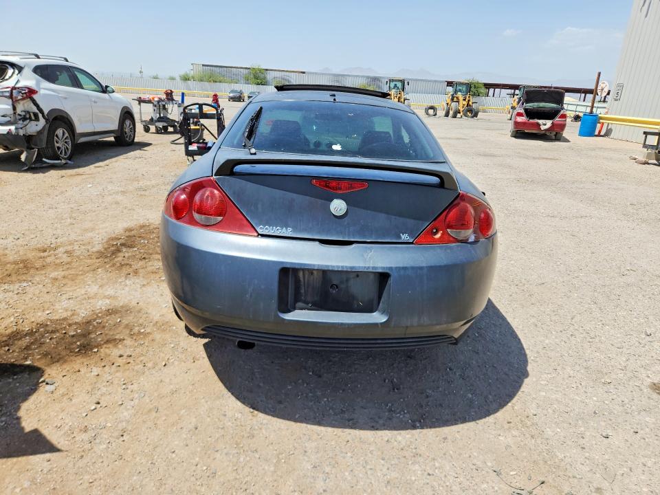 2001 Mercury Cougar VIN 1ZWFT61L915617083 COPART salvage auction — UNDERCARRIAGE, AZ - CERT OF TITLE - SALVAGE, sold $175 on 2026-07-24 (photo 6)