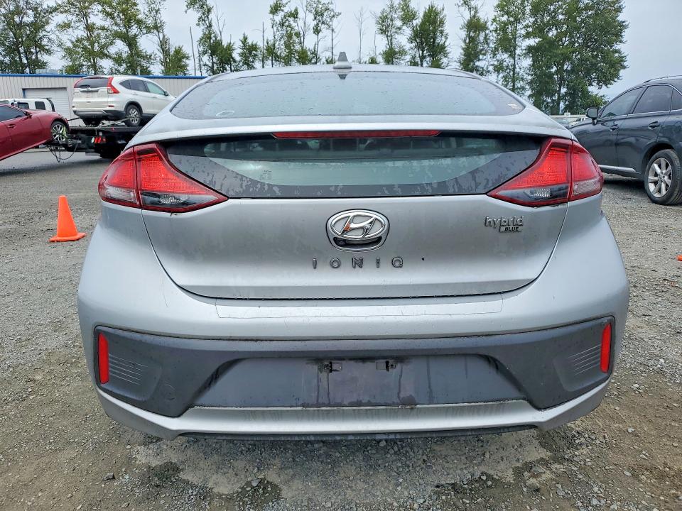 2020 Hyundai Ioniq VIN KMHC65LC2LU212700 COPART salvage auction — FRONT END, Wa - Bill Of Sale, sold $3,750 on 2026-07-13 (photo 6)