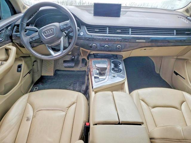 2018 Audi Q7 VIN WA1LAAF7XJD034262 COPART salvage auction — BURN, Sc - Certificate Of Title, sold $550 on 2026-07-29 (photo 8)