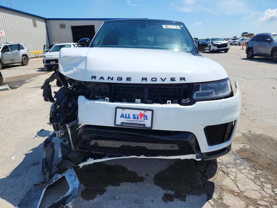 2022 Land rover Range rover sport VIN SALWR2SU3NA206841 COPART salvage auction — FRONT END, La - Cert Of Title-Salvage, sold $9,700 on 2026-08-19 (photo 5)