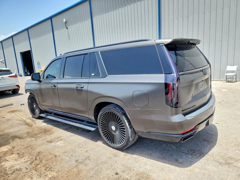 2021 Cadillac Escalade VIN 1GYS3MKL0MR332952 COPART salvage auction — FRONT END, Fl - Cert Of Title Slvg Rebuildable, sold $25,250 on 2026-08-10 (photo 2)