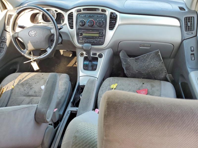 2004 Toyota Highlander VIN JTEEP21A840027579 COPART salvage auction — FRONT END, AL - CERT OF TITLE-SALVAGE TITLE (P), sold $225 on 2026-07-28 (photo 8)