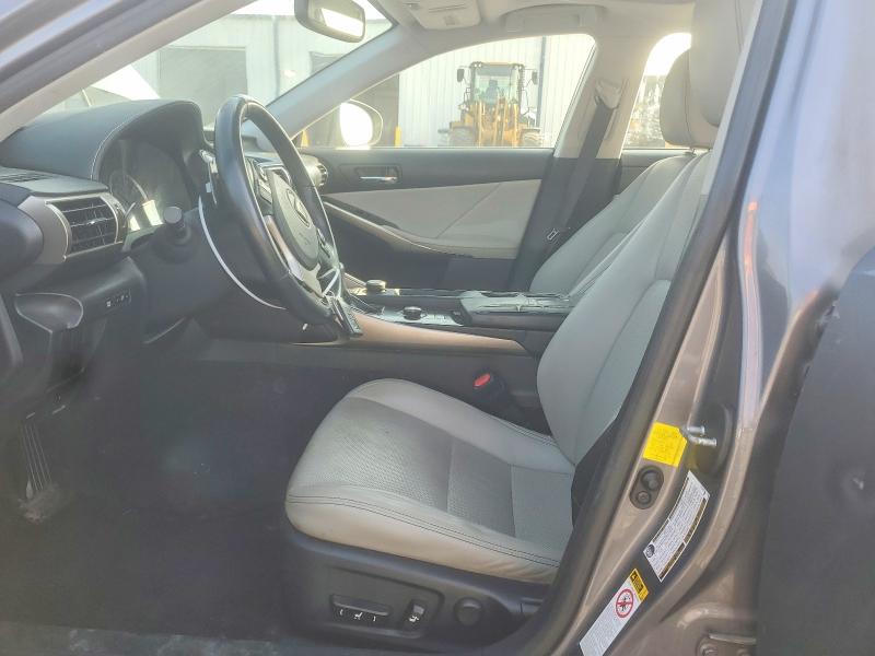 2014 Lexus Is VIN JTHCF1D22E5011314 COPART salvage auction — FRONT END, Nc - Salvage Certificate Of Title, sold $1,350 on 2026-07-20 (photo 7)