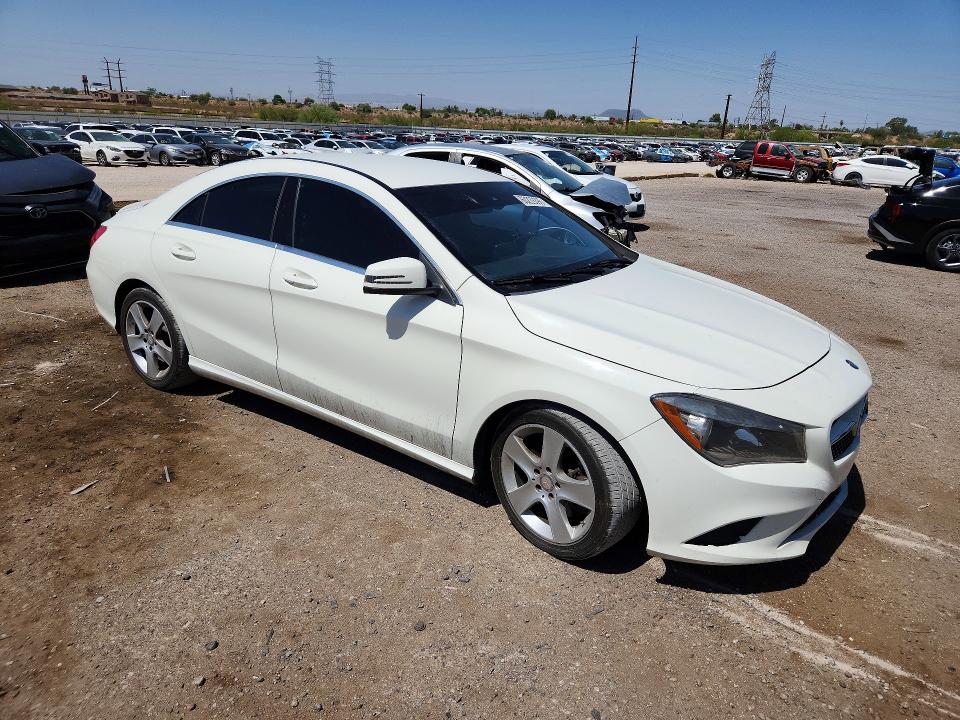 2015 Mercedes-benz VIN WDDSJ4EB6FN279950 COPART salvage auction — MECHANICAL, Az - Cert Of Title - Salvage, sold $1,650 on 2026-07-31 (photo 4)