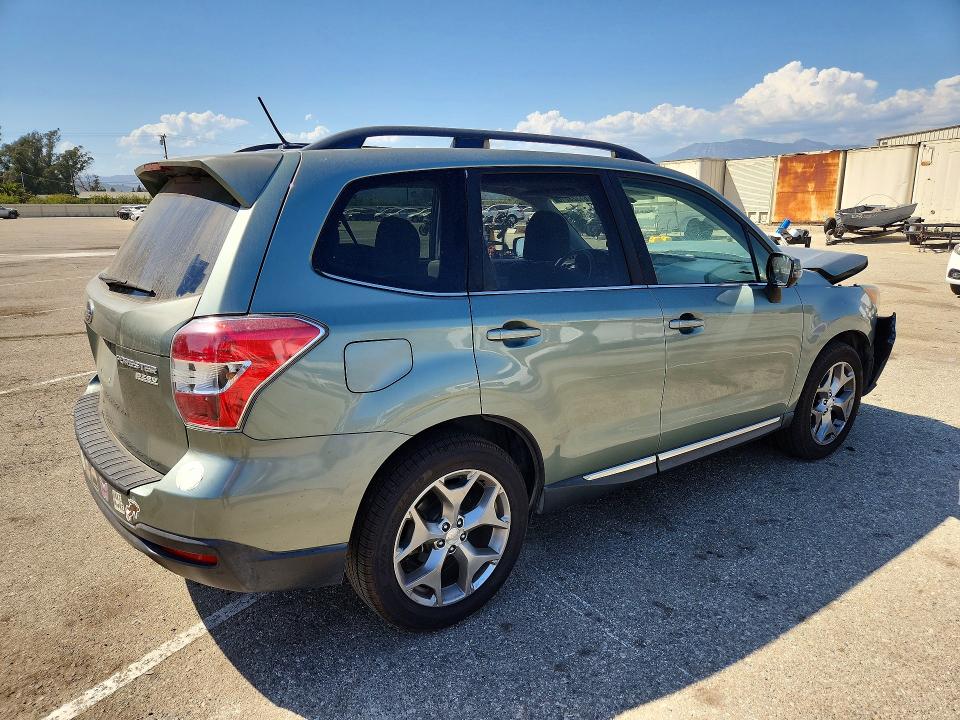 2015 Subaru Forester VIN JF2SJAUC5FH534882 COPART salvage auction — FRONT END, CA - SALVAGE CERTIFICATE, sold $300 on 2026-07-28 (photo 3)