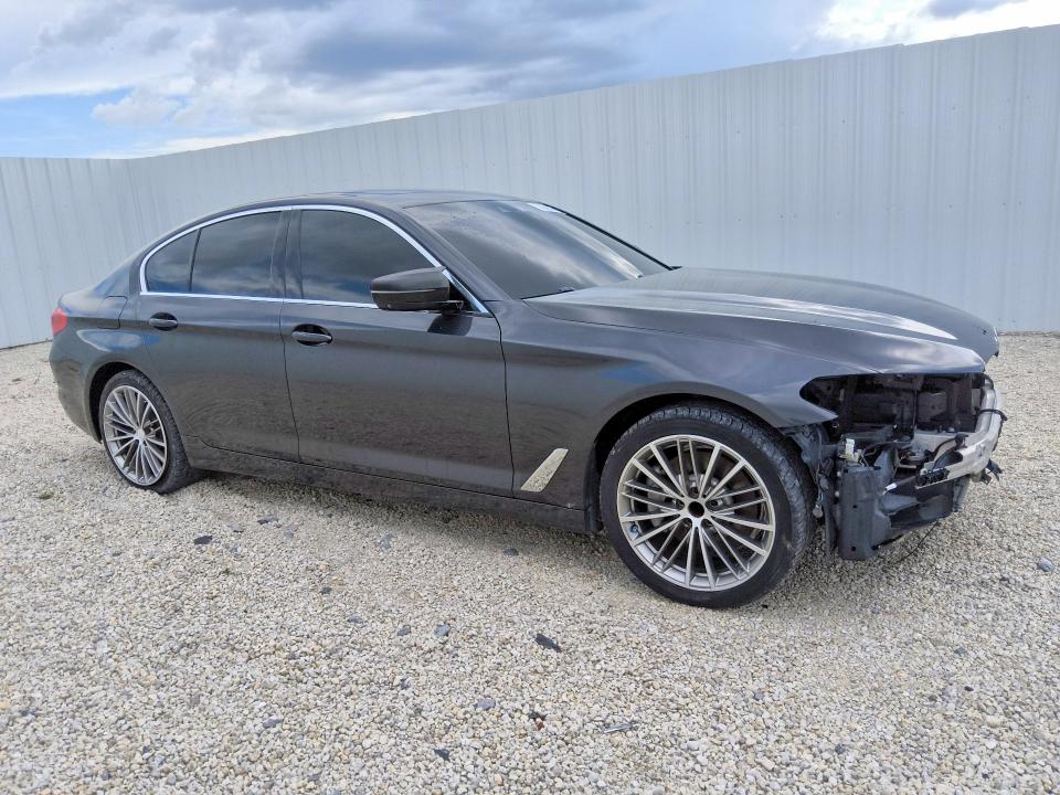2020 BMW 5 series VIN WBAJR3C00LCE55117 COPART salvage auction — ALL OVER, Fl - Certificate Of Title, sold $300 on 2026-07-30 (photo 4)