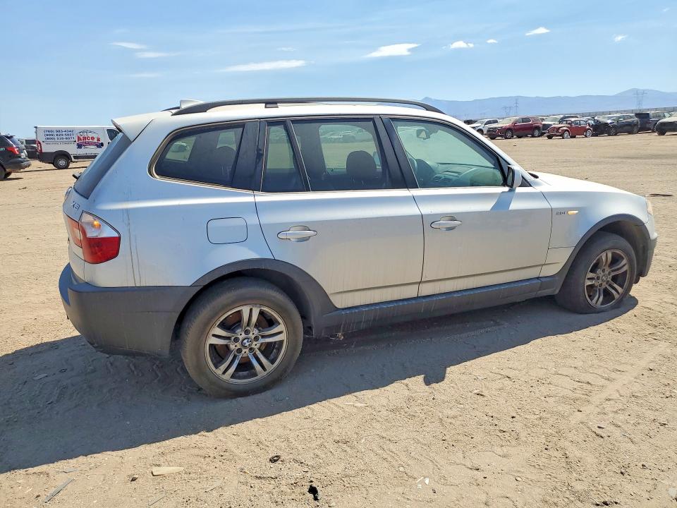 2004 BMW X3 VIN WBXPA93454WA65806 COPART salvage auction — FRONT END, Ca - Dis/Dlr/Exp Only Lien Papers, sold $275 on 2026-07-20 (photo 3)