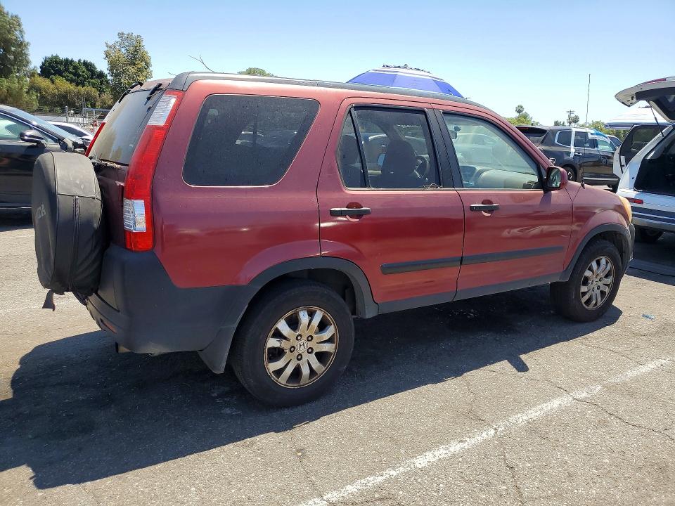2006 Honda Cr-v VIN JHLRD78846C046858 COPART salvage auction — MECHANICAL, Ca - Dis/Dlr/Exp App For Dup Clean, sold $775 on 2026-07-14 (photo 3)