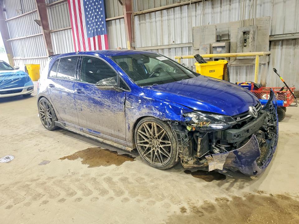 2017 Volkswagen Golf VIN WVWVF7AU3HW071605 COPART salvage auction — FRONT END, La - Cert Of Title-Salvage, sold $7,200 on 2026-07-31 (photo 4)