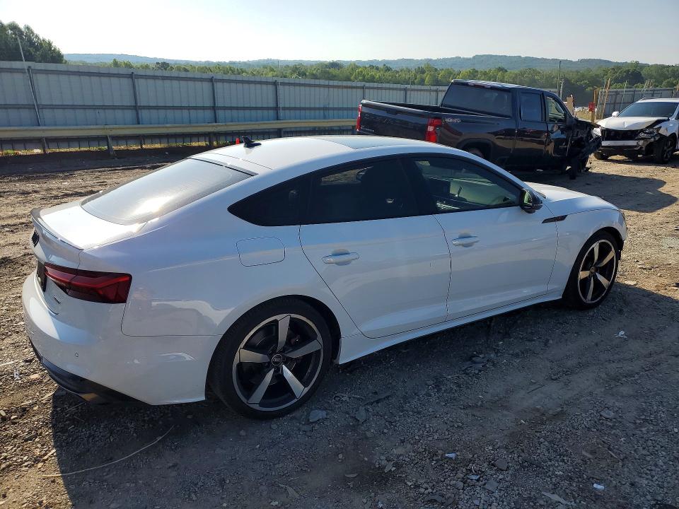 2023 Audi A5 VIN WAUFACF5XPA036467 COPART salvage auction — FRONT END, Va - Cert Of Title - Salvage, sold $1,650 on 2026-07-31 (photo 3)