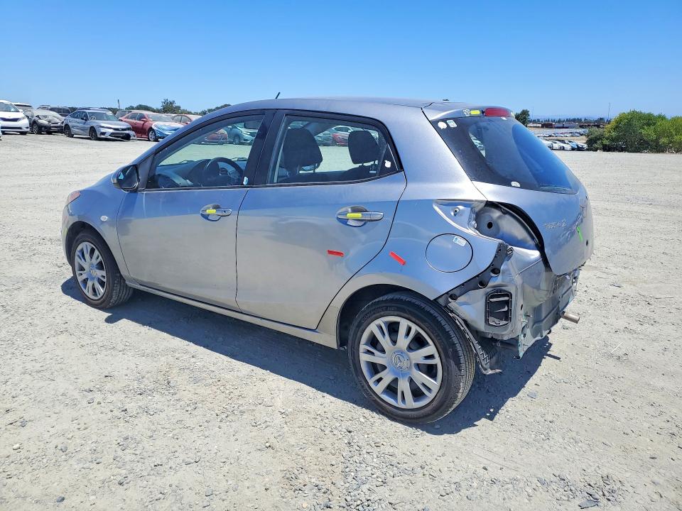 2011 Mazda 2 VIN JM1DE1HZ4B0125534 COPART salvage auction — REAR END, CA - SALVAGE CERTIFICATE, sold $750 on 2026-07-23 (photo 2)