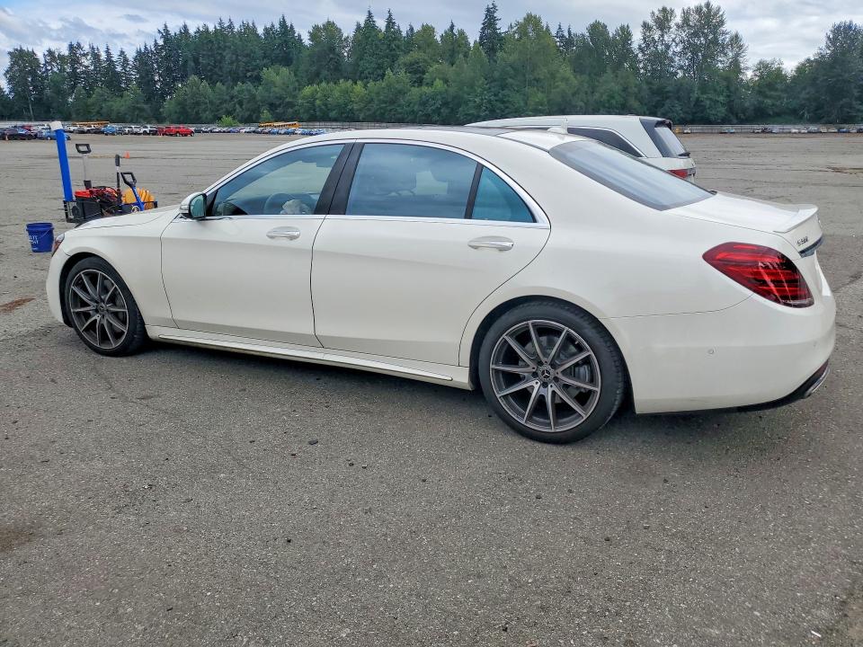 2019 Mercedes-benz S-klasse VIN WDDUG8DB2KA429389 COPART salvage auction — FRONT END, Wa - Bill Of Sale, sold $17,200 on 2026-08-10 (photo 2)