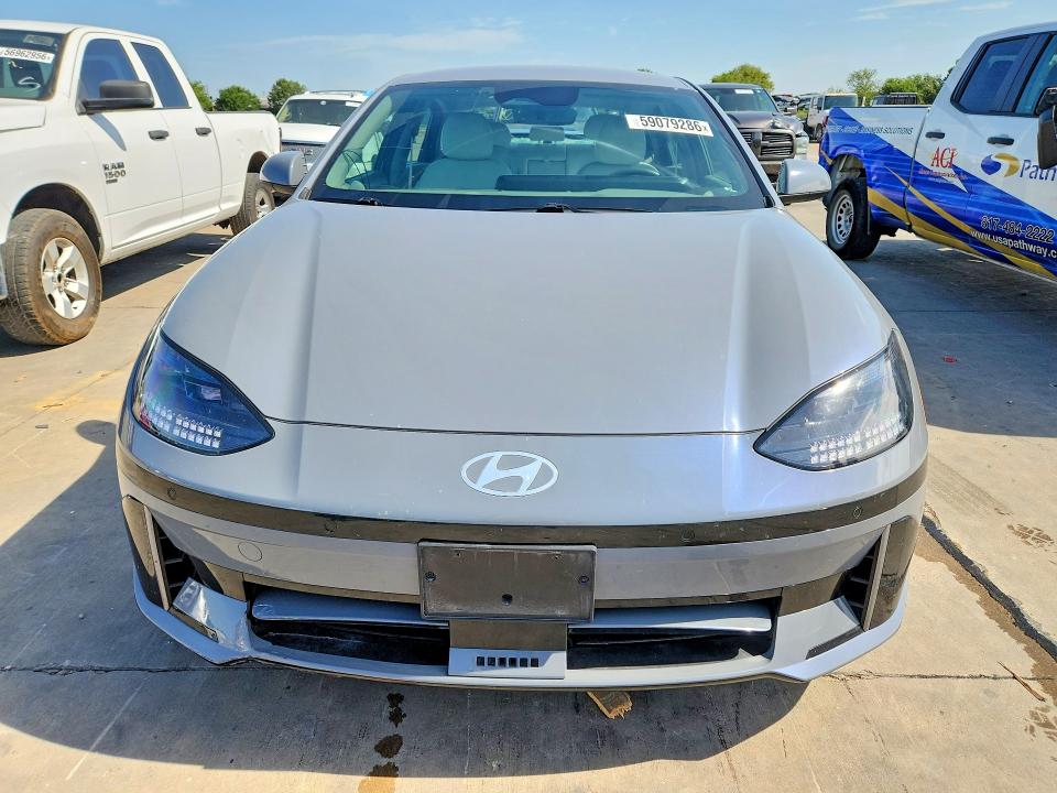 2024 Hyundai Ioniq 6 VIN KMHM34AC2RA060356 COPART salvage auction — REAR END, Tx - Salvage Vehicle Title, sold $8,200 on 2026-07-09 (photo 5)