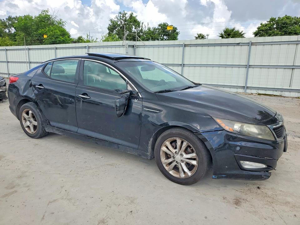 2012 Kia Optima VIN 5XXGN4A74CG040765 COPART salvage auction — FRONT END, TX - CERTIFICATE OF TITLE, sold $300 on 2026-07-28 (photo 4)
