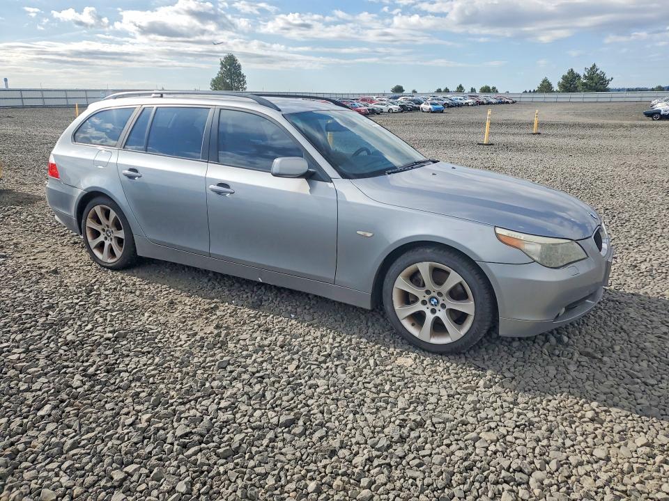 2007 BMW 5 series VIN WBANN735X7CN04794 COPART salvage auction — MINOR DENT/SCRATCHES, Wa - Vehicle Cert Of Ownership-Titl, sold $300 on 2026-07-08 (photo 4)