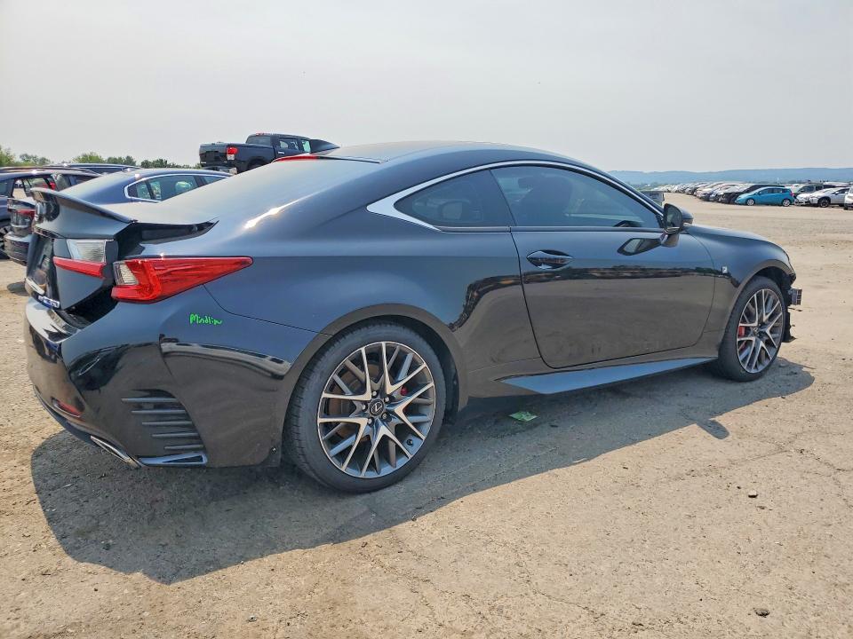 2015 Lexus Rc VIN JTHSE5BC7F5004880 COPART salvage auction — FRONT END, PA - CERTIFICATE OF SALVAGE, sold $175 on 2026-07-31 (photo 3)