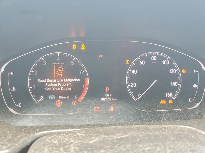 2019 Honda Accord VIN 1HGCV1F37KA113545 COPART salvage auction — FRONT END, Ga - Certificate Of Title, sold $7,000 on 2026-07-29 (photo 9)