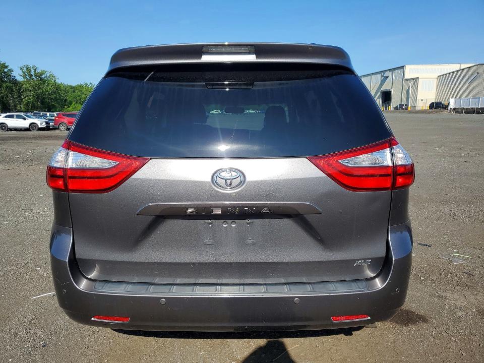 2017 Toyota Sienna VIN 5TDYZ3DC5HS813678 COPART salvage auction — FRONT END, CT - CERT OF TITLE-SALVAGE, sold $650 on 2026-07-24 (photo 6)