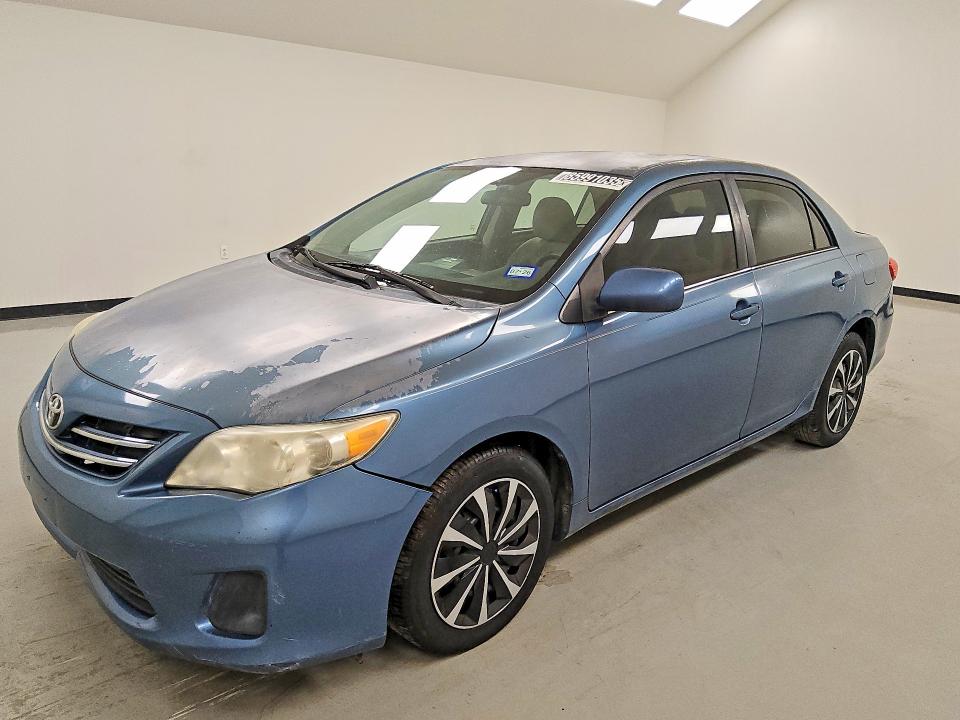 2013 Toyota Corolla VIN 5YFBU4EEXDP121039 COPART salvage auction — MECHANICAL, TX - CERTIFICATE OF TITLE, sold $700 on 2026-07-28 (photo 1)