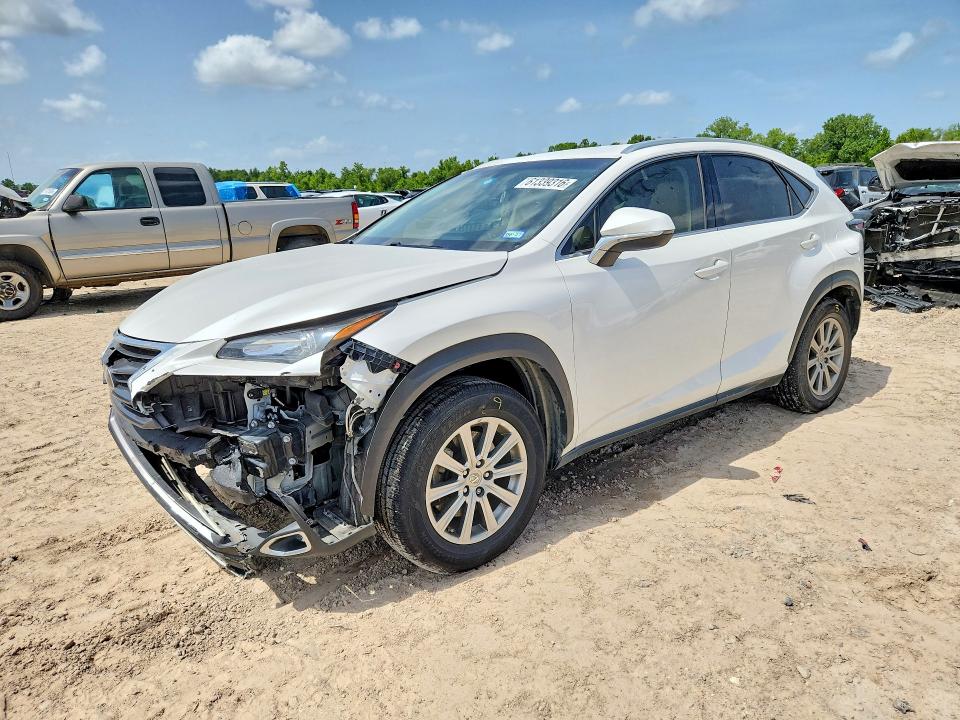2015 Lexus Nx 200t VIN JTJYARBZ0F2011056 COPART salvage auction — FRONT END, Tx - Salvage Vehicle Title, sold $875 on 2026-07-28 (photo 1)