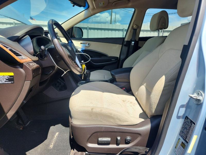 2013 Hyundai Santa fe VIN KM8SM4HF3DU028365 COPART salvage auction — FRONT END, Fl - Certificate Of Title, sold $1,350 on 2026-07-27 (photo 7)