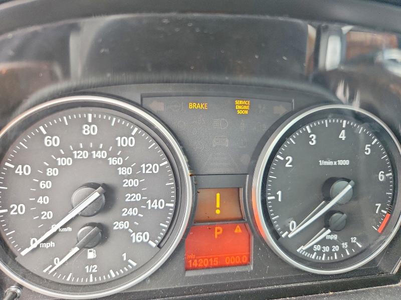 2008 BMW 3 series VIN WBAVC53548FZ84213 COPART salvage auction — MECHANICAL, TX - CERTIFICATE OF TITLE, sold $225 on 2026-07-27 (photo 9)