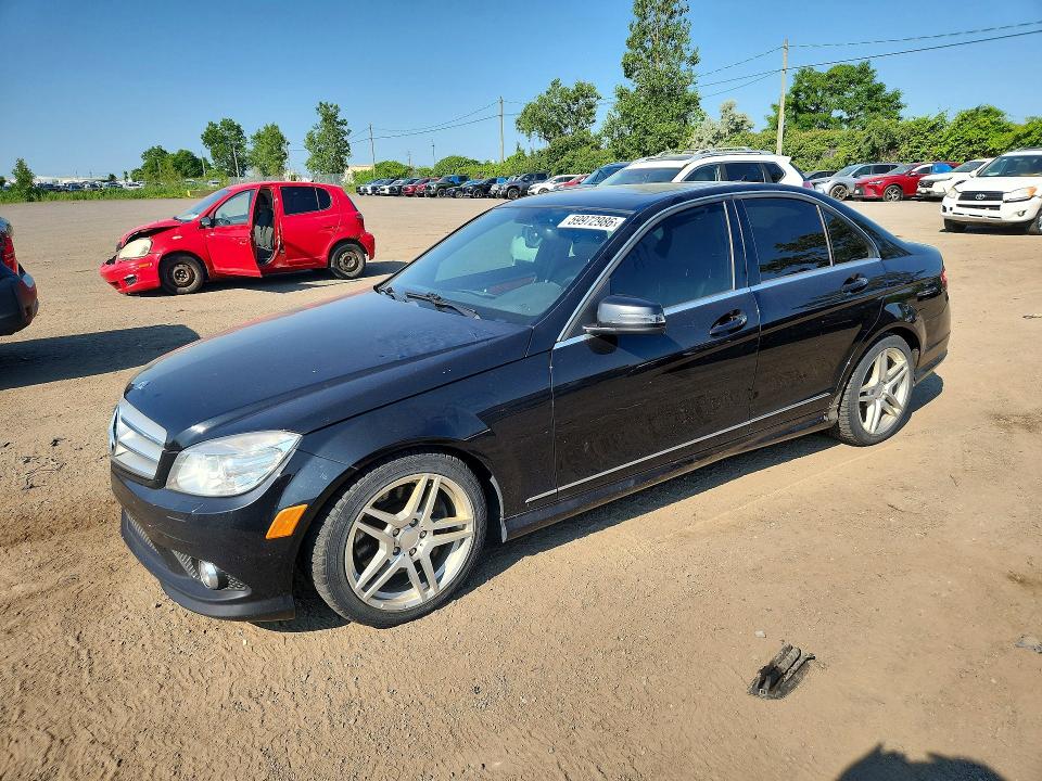 2010 Mercedes-benz VIN WDDGF8BB7AF519318 COPART salvage auction — REAR END, Qc - Gravement Accidente, sold $875 on 2026-08-18 (photo 1)