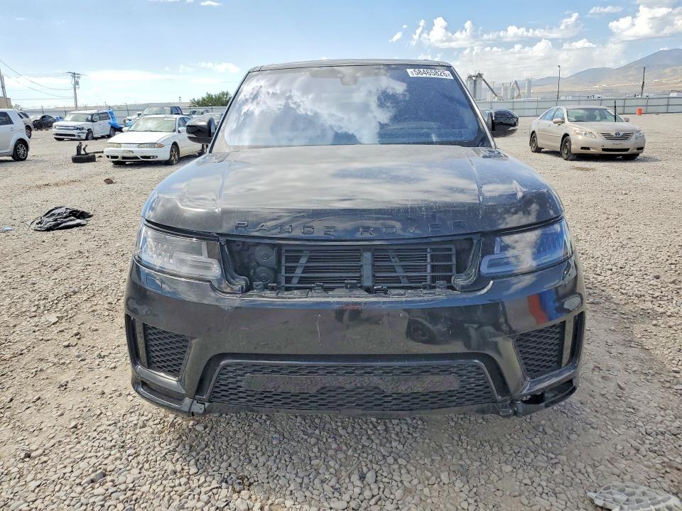 2019 Land rover Range rover sport VIN SALWV2SV5KA813968 COPART salvage auction — FRONT END, Ca - Salvage Certificate, sold $11,200 on 2026-07-10 (photo 5)