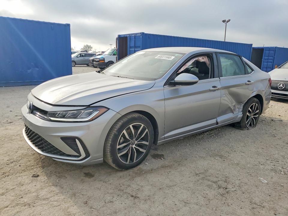 2025 Volkswagen Jetta VIN 3VWEX7BU9SM033943 — COPART salvage auction photo