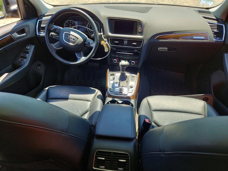 2014 Audi Q5 VIN WA1LFAFP1EA127700 COPART salvage auction — WATER/FLOOD, MA - CERT OF TITLE-RECONSTRCTD FLD, sold $4,250 on 2026-07-20 (photo 8)
