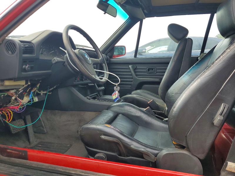 1987 BMW 3 series VIN WBABB2300H1942742 COPART salvage auction — WATER/FLOOD, Ny - Mv907A-Flood Salvage, sold $100 on 2026-07-29 (photo 7)