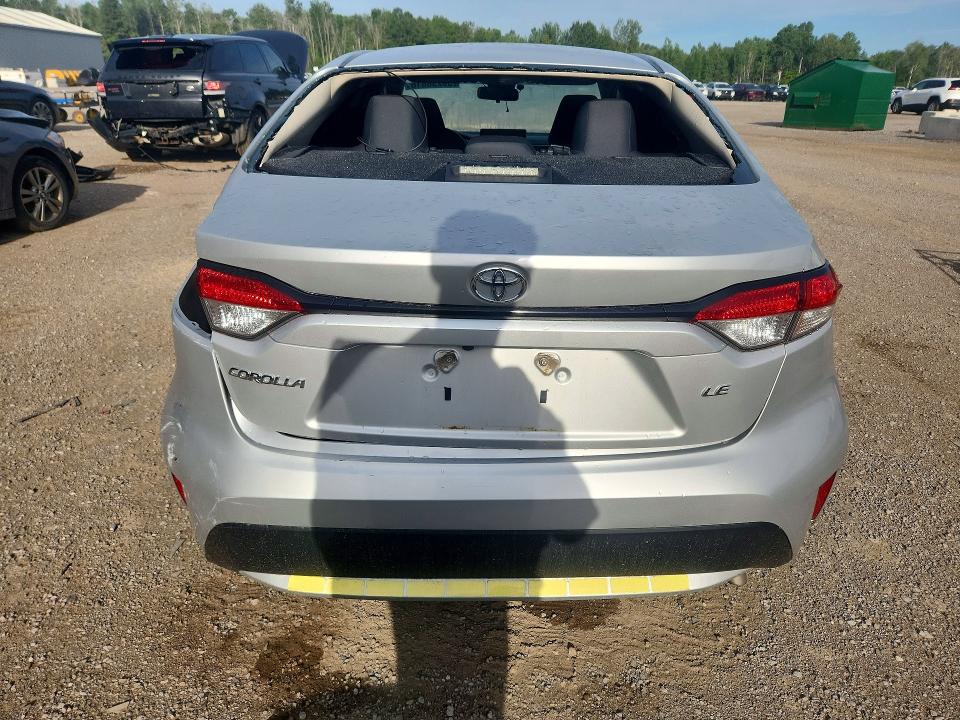 2020 Toyota Corolla VIN 5YFBPRBE7LP116355 COPART salvage auction — FRONT END, ON - PERMIT NO BRAND - UNFIT, sold $5,500 on 2026-07-21 (photo 6)