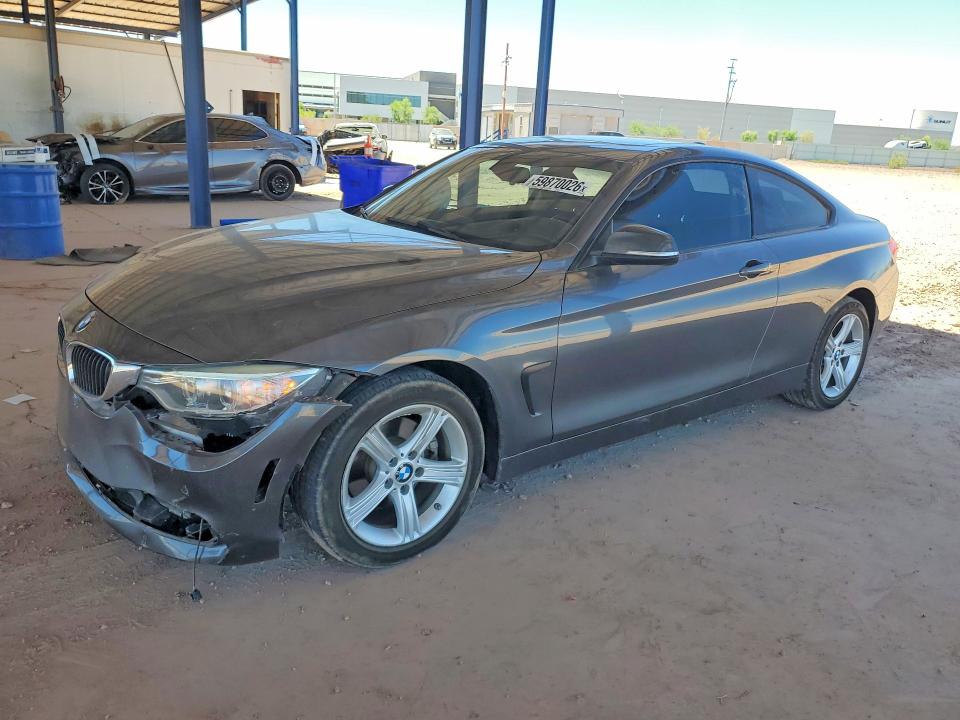 2015 BMW 4er VIN WBA3N9C5XFK247840 COPART salvage auction — FRONT END, Az - Cert Of Title - Salvage, sold $3,950 on 2026-07-28 (photo 1)