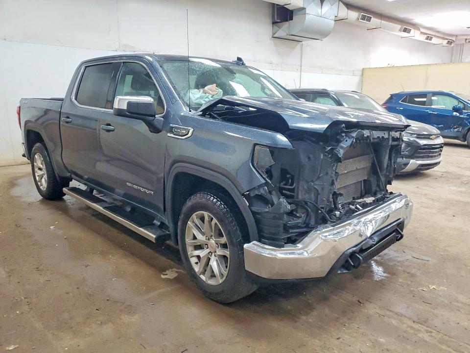2021 Gmc SIERRA VIN 1GTU9BED7MZ417258 COPART salvage auction — FRONT END, Mi - Scrap Certificate Of Title, sold $7,000 on 2026-09-10 (photo 4)