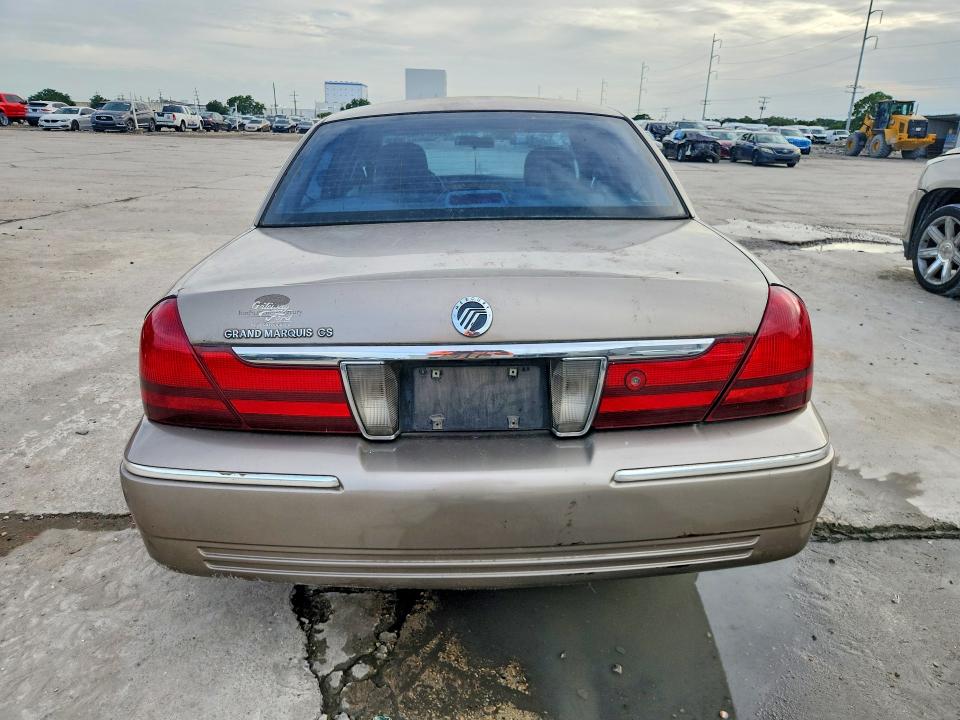 2004 Mercury Grand marquis VIN 2MEFM74W64X635185 COPART salvage auction — FRONT END, La - Cert Of Title-Salvage, sold $400 on 2026-08-05 (photo 6)