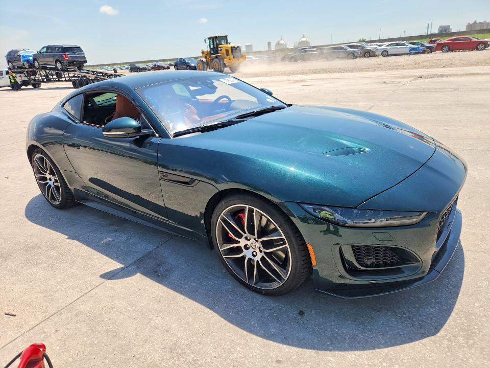 2024 Jaguar F-type VIN SAJDF1EE0RCK87105 COPART salvage auction — WATER/FLOOD, La - Cert Of Title-Salvage Flood, sold $28,500 on 2026-08-19 (photo 4)