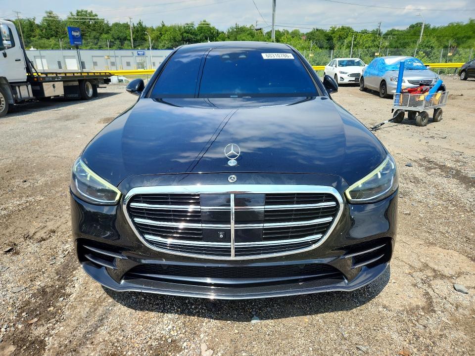 2023 Mercedes-benz S-klasse VIN W1K6G6DB4PA185572 COPART salvage auction — MINOR DENT/SCRATCHES, Pa - Cert Of Title, sold $39,250 on 2026-07-14 (photo 5)