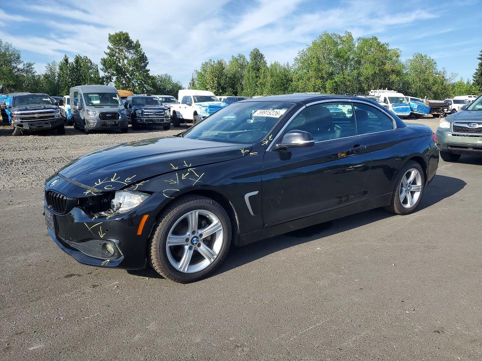 2015 BMW 4er VIN WBA3T1C50FP820495 COPART salvage auction — FRONT END, Id - Salvage Certificate Of Title, sold $5,200 on 2026-07-29 (photo 1)