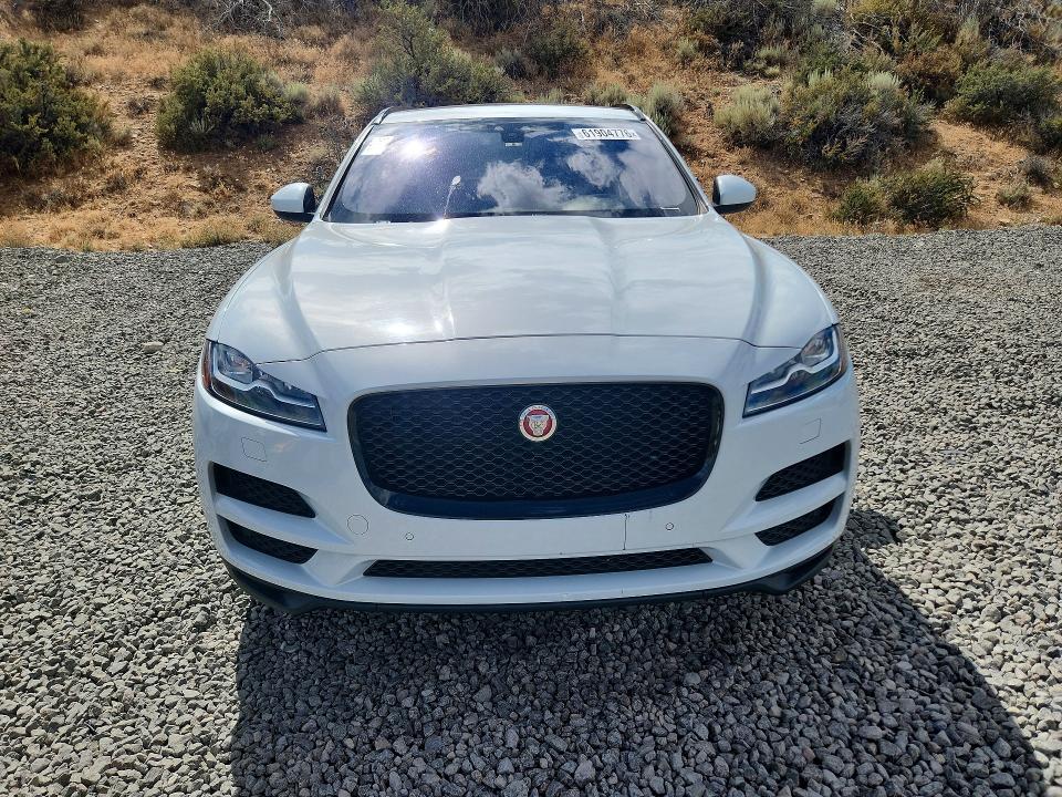 2018 Jaguar F-pace VIN SADCK2FN4JA238830 COPART salvage auction — FRONT END, Fl - Certificate Of Title, sold $6,700 on 2026-09-10 (photo 5)