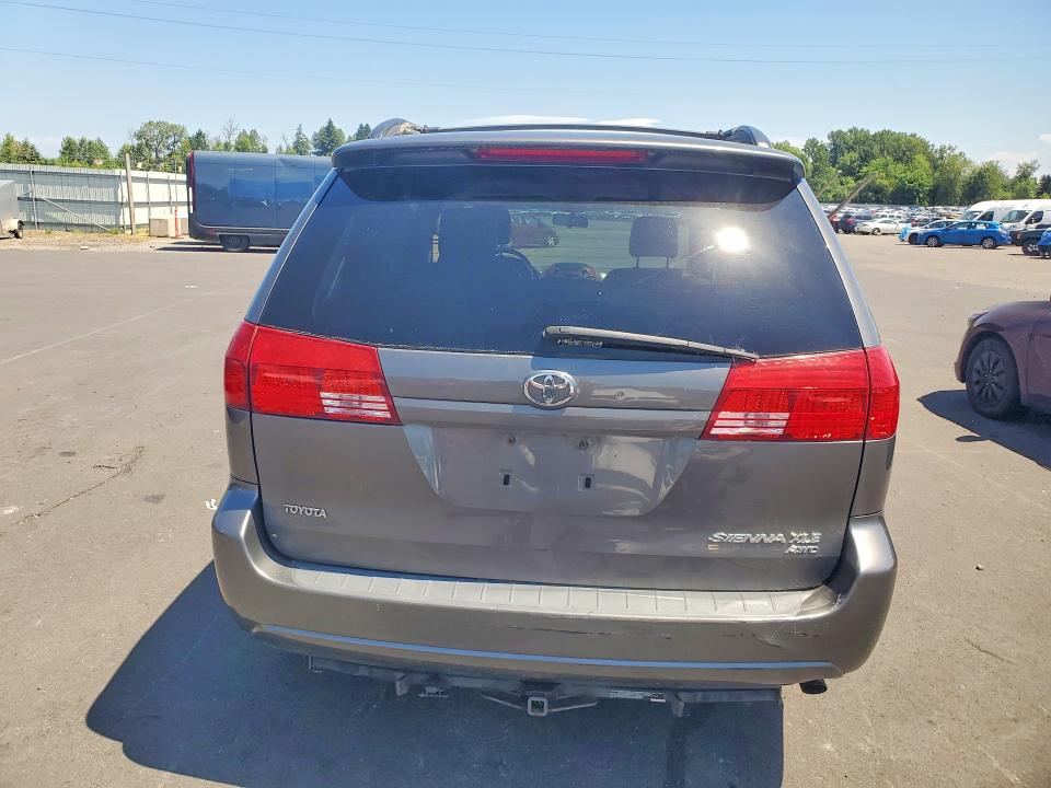 2004 Toyota Sienna VIN 5TDBA22C84S010366 COPART salvage auction — REAR END, WA - VEHICLE CERT OF OWNERSHIP-TITL, sold $850 on 2026-07-20 (photo 6)