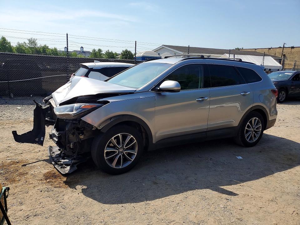 2017 Hyundai Santa fe VIN KM8SMDHFXHU170783 COPART salvage auction — FRONT END, Md - Certificate Of Title, sold $650 on 2026-07-28 (photo 1)