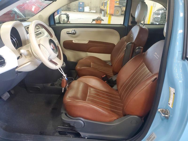 2015 Fiat 500 VIN 3C3CFFER9FT716577 COPART salvage auction — SIDE, Mn - Cert Of Title-Prior Salvage, sold $3,800 on 2026-08-06 (photo 7)