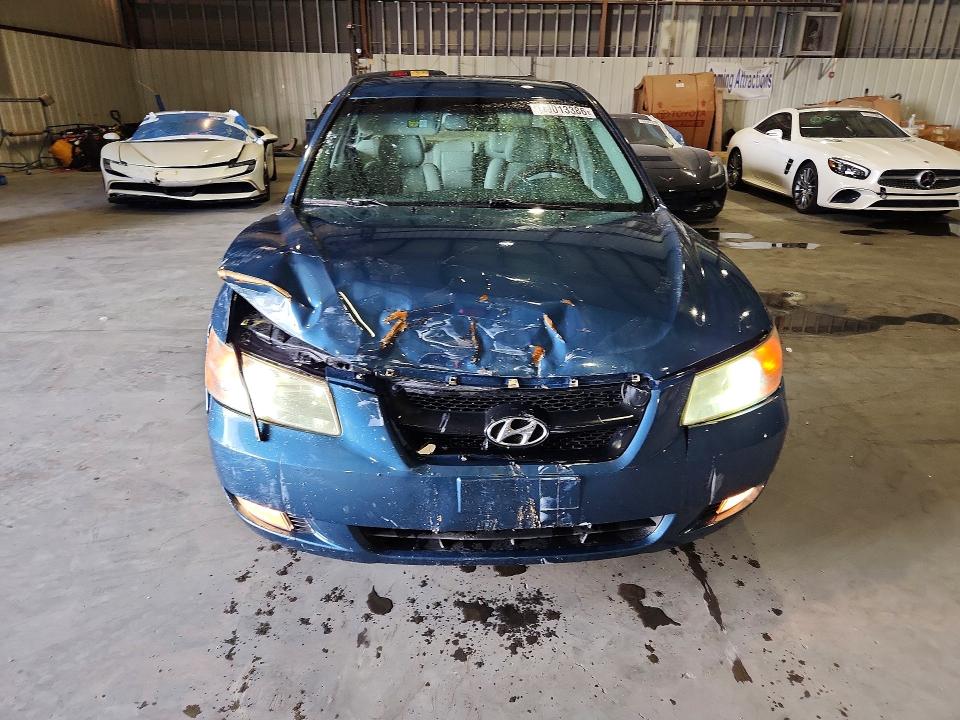 2006 Hyundai Sonata VIN 5NPEU46F26H133478 COPART salvage auction — FRONT END, Fl - Cert Of Title Slvg Rebuildable, sold $500 on 2026-07-15 (photo 5)