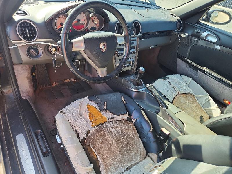 2005 Porsche Boxster VIN WP0CB29895S730433 COPART salvage auction — MINOR DENT/SCRATCHES, NC - CERTIFICATE OF TITLE (P), sold $1,350 on 2026-07-21 (photo 8)