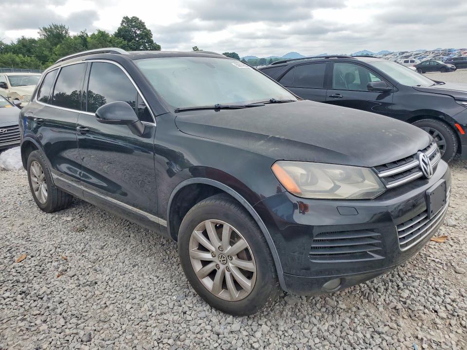 2012 Volkswagen Touareg VIN WVGEK9BP3CD006883 COPART salvage auction — SIDE, Tn - Certificate Of Title (P), sold $175 on 2026-07-21 (photo 4)