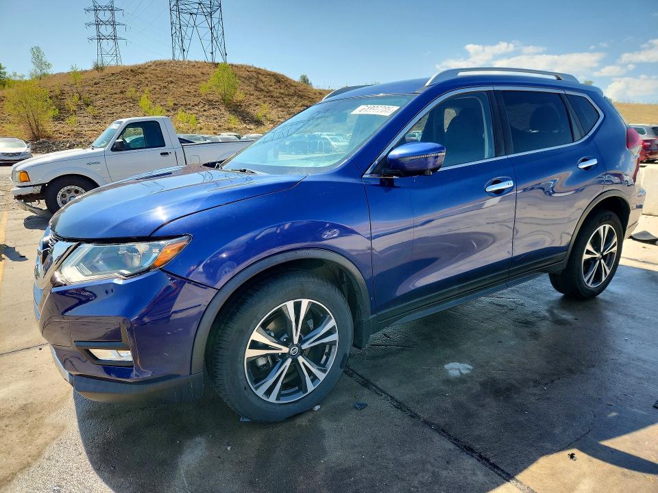 2019 Nissan Rogue VIN JN8AT2MV0KW391720 COPART salvage auction — HAIL, CO - CERTIFICATE OF TITLE, sold $5,600 on 2026-09-10 (photo 1)