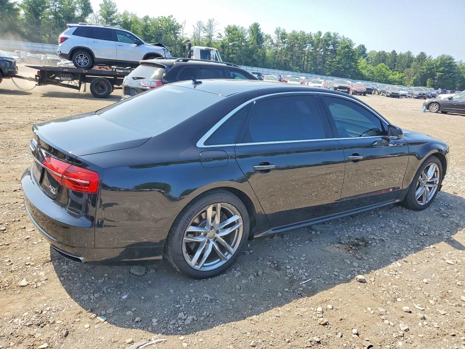 2017 Audi A8 VIN WAU43AFD1HN010394 COPART salvage auction — FRONT END, Md - Cert Of Salvage > 75% Damage, sold $2,000 on 2026-07-27 (photo 3)